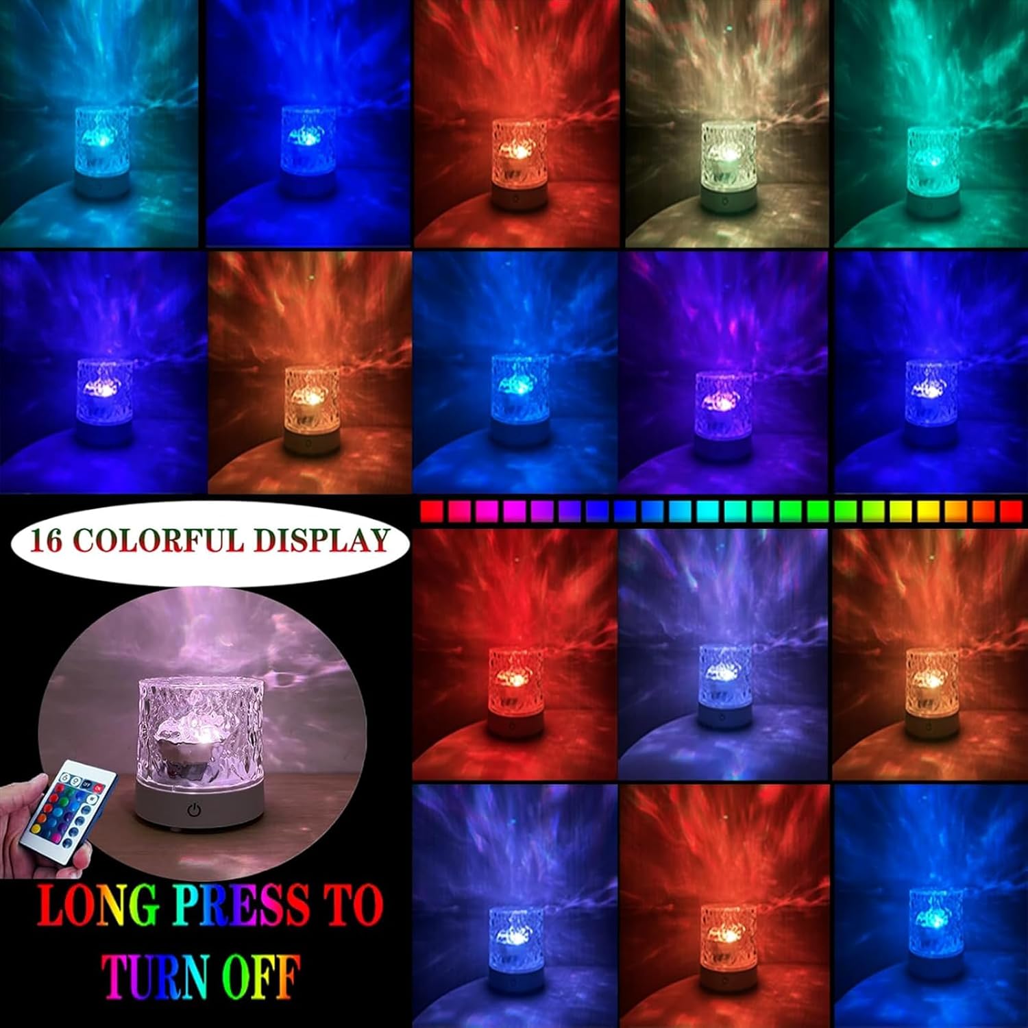 Water Ripple Lamp glowing effect