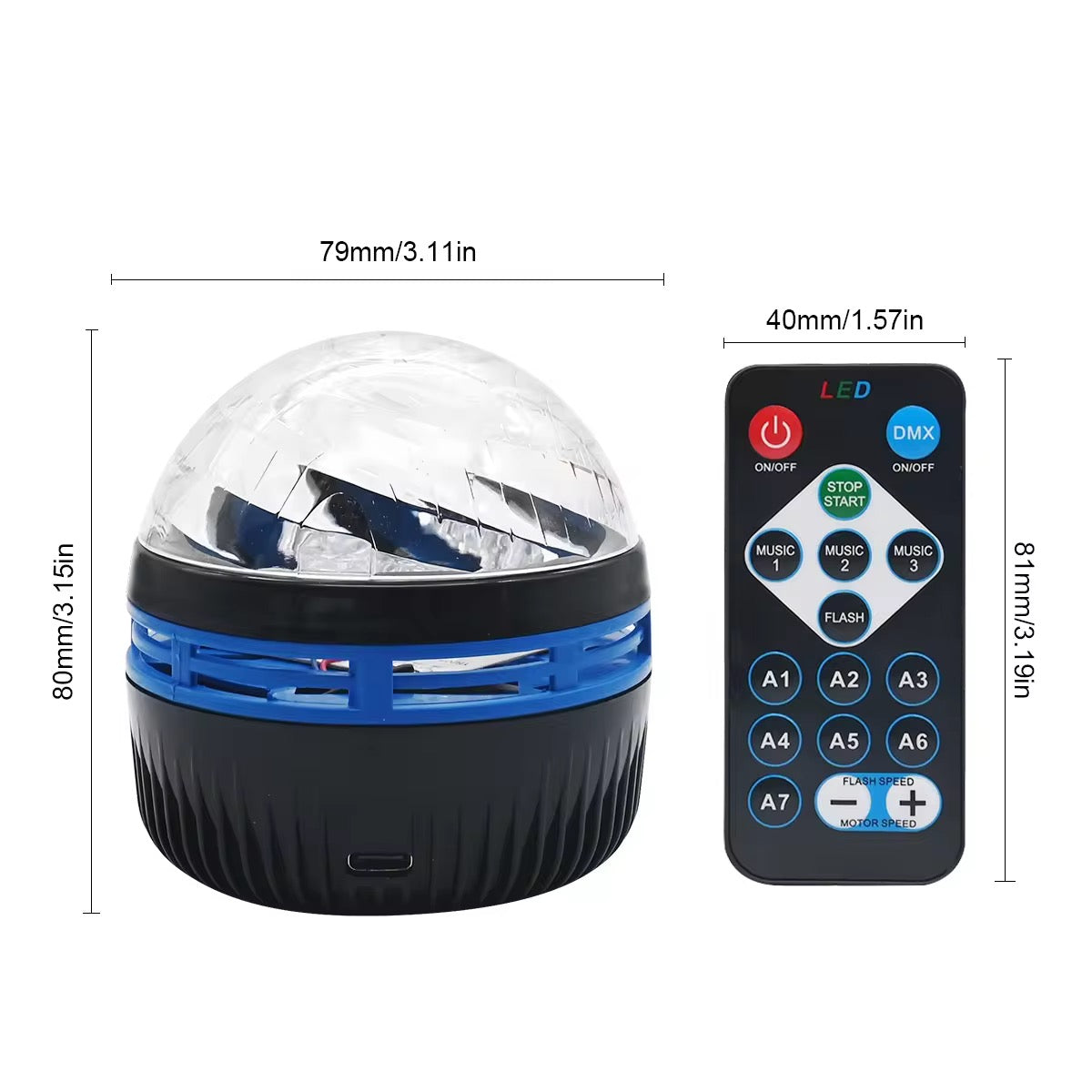 Led Aurora Night Light Projector