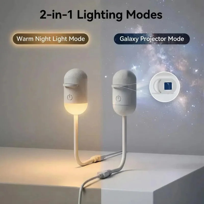 Night light projector lighting